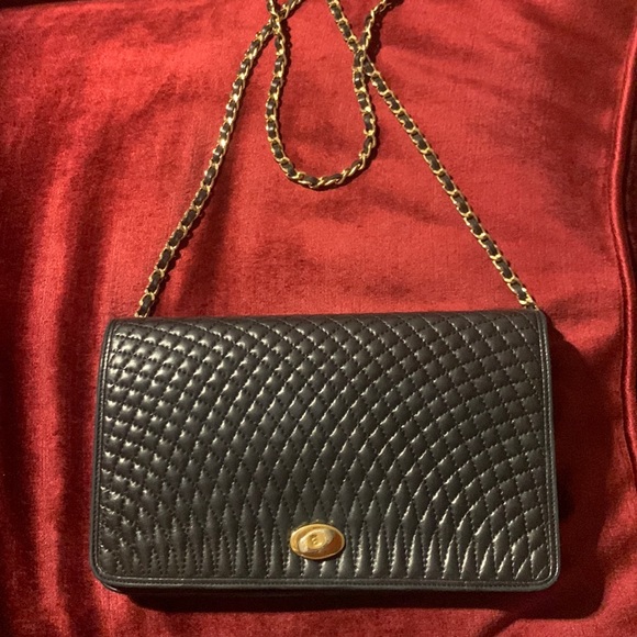 Bally quilted shoulder bag - Picture 1 of 9